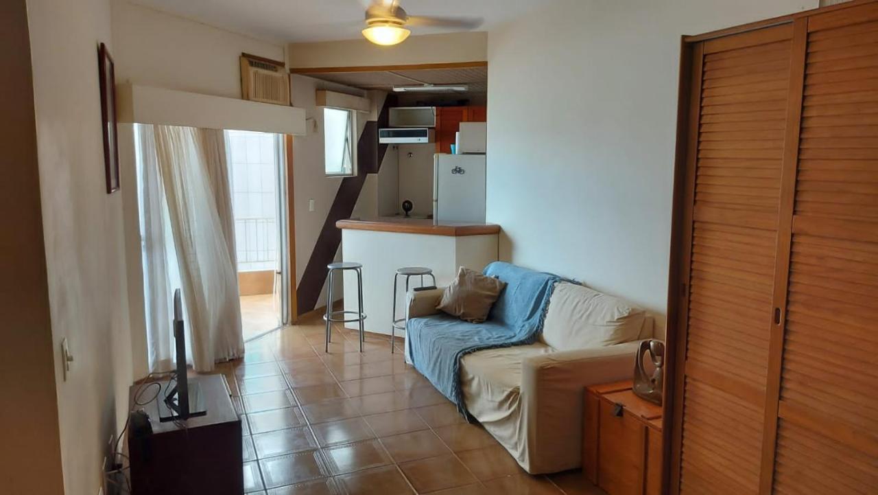 Flat na praia da Barra da Tijuca Rio de Janeiro Bagian luar foto